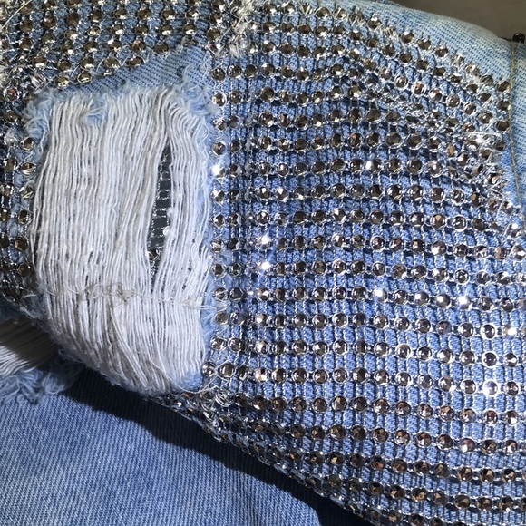 Refurbished with own design Bardot jeans - Picture 2 of 12